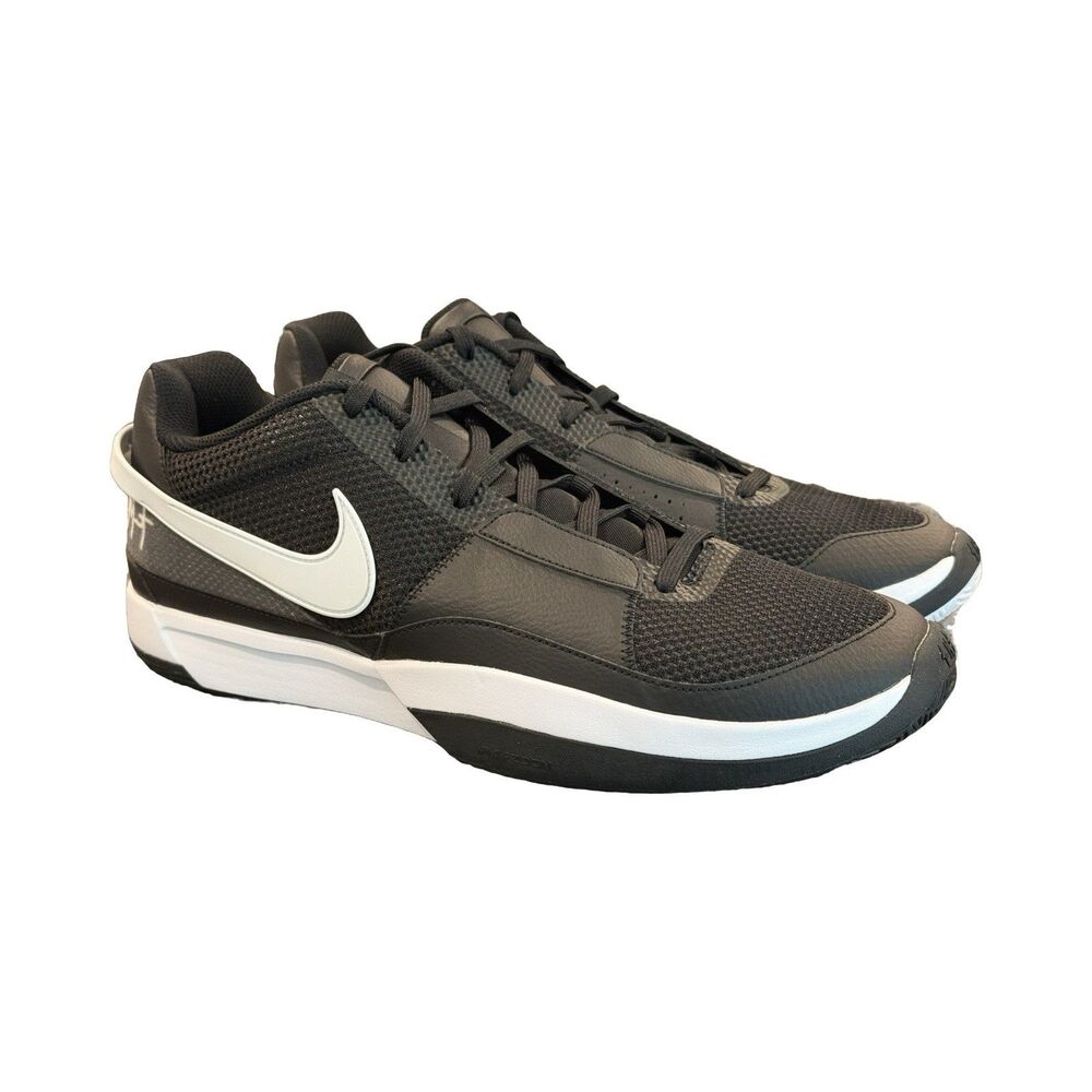 Size 15 Nike Ja 1 TB Promo Black White Mens Basketball Shoes HJ7386-002